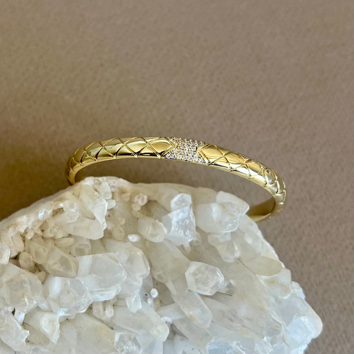 Messika 03 | Gold Plated Bangle