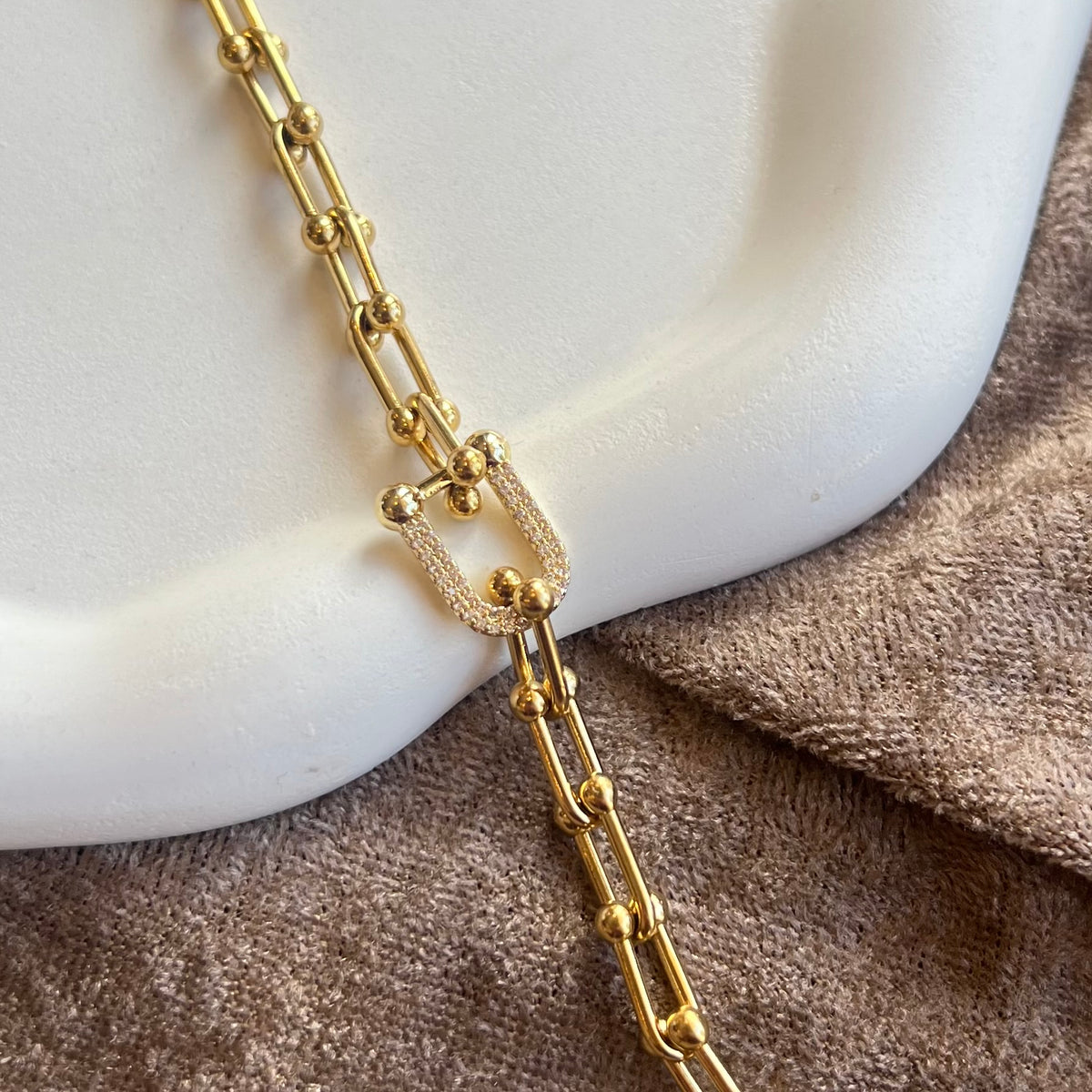 Polina 02 | Gold Plated Bracelet