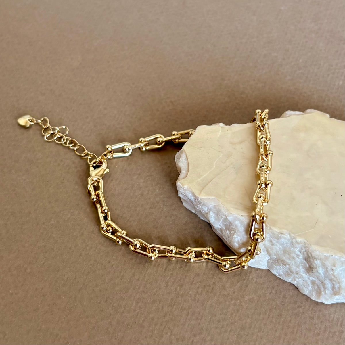 Karell | Gold Plated Bracelet - Long