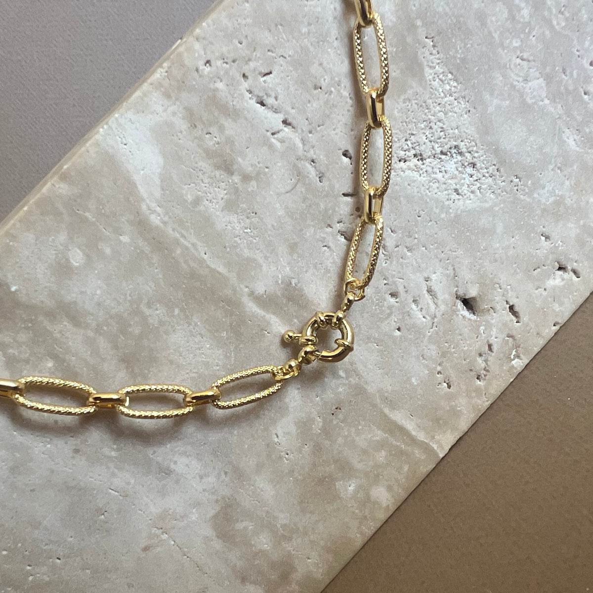 Verve 08 | Gold Plated Necklace