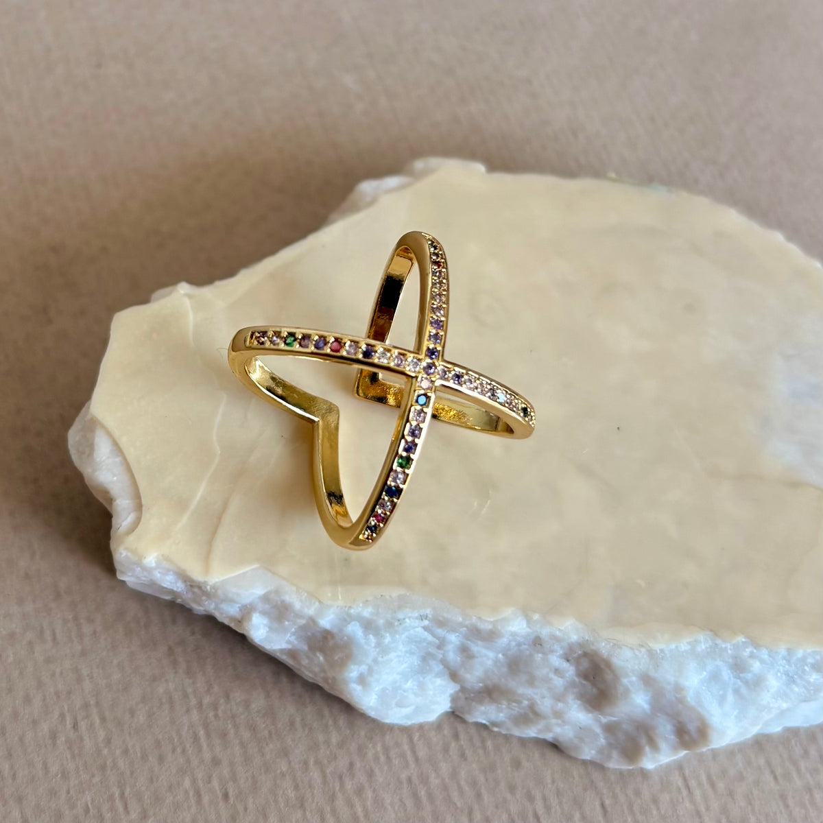 Evamira | Gold Plated Ring