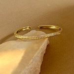 Veyro | Gold Plated Bangle