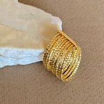 Drava | Gold Plated Ring