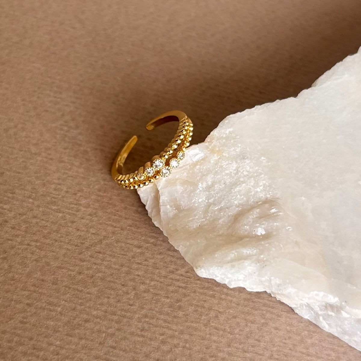 Vossik | Gold Plated Ring