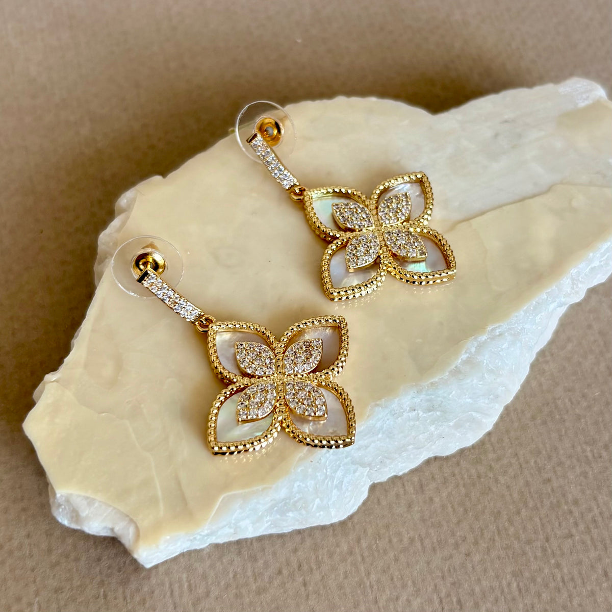 Fovira | Gold Plated Earrings
