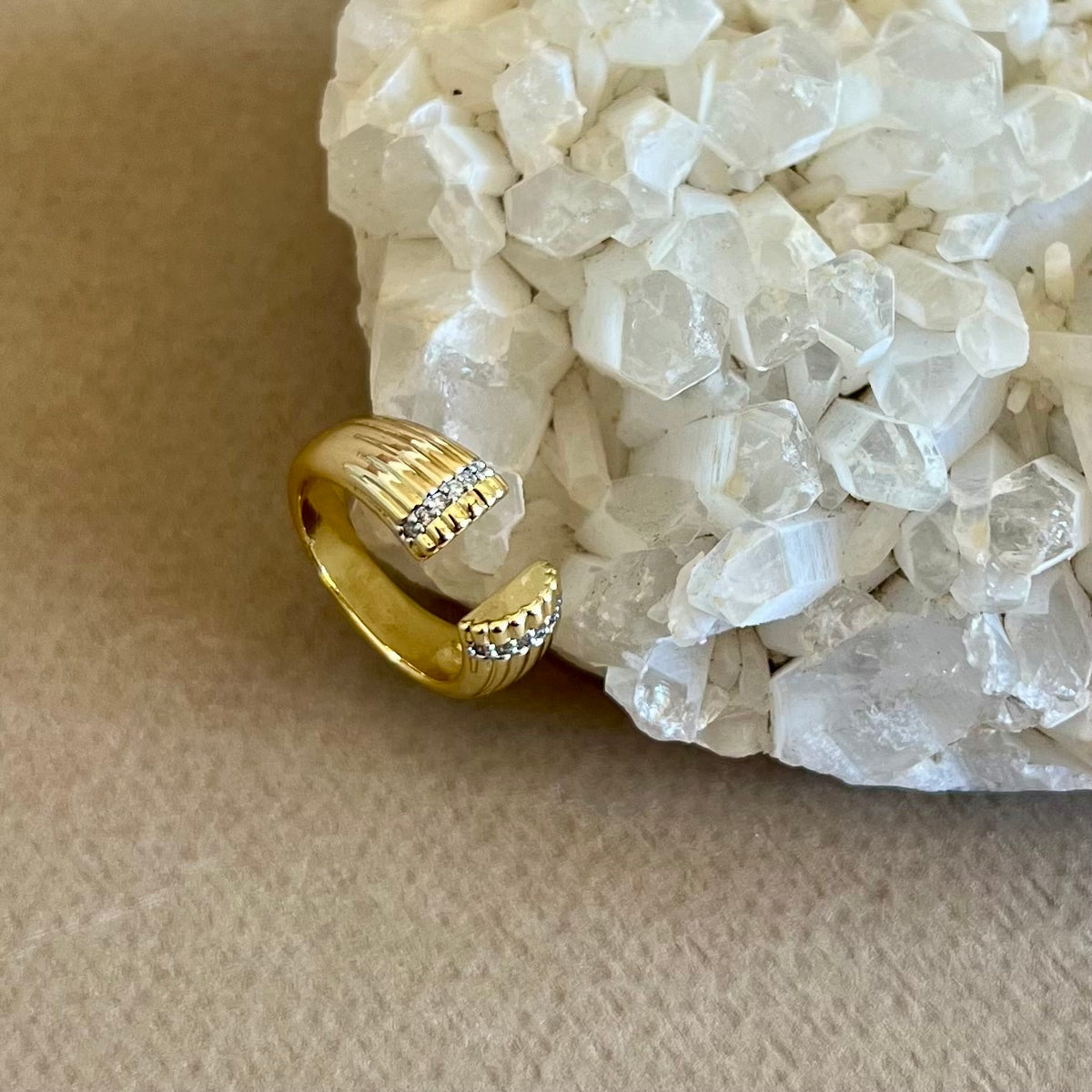 Almora | Gold Plated Ring