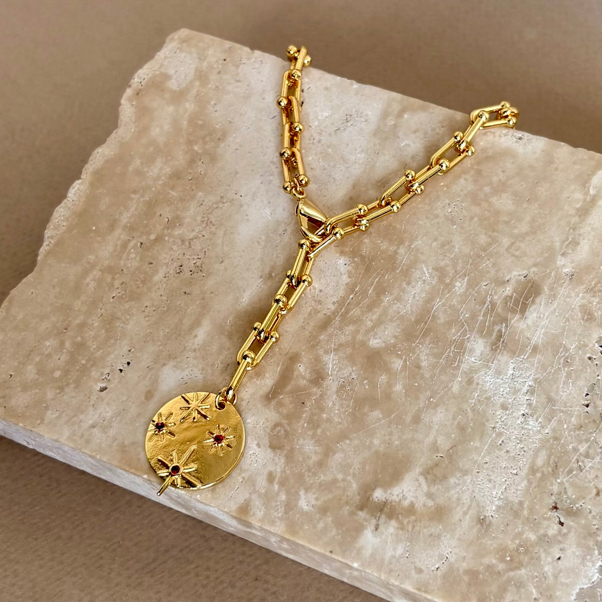 Signature 13 | Gold Plated Necklace