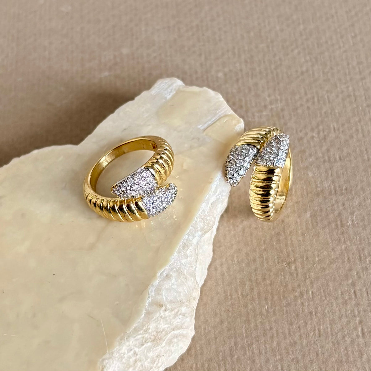 Headz | Gold Plated Ring