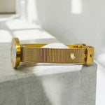 Radial | Stainless Steel Bracelet Dipped In 18K Gold Plated