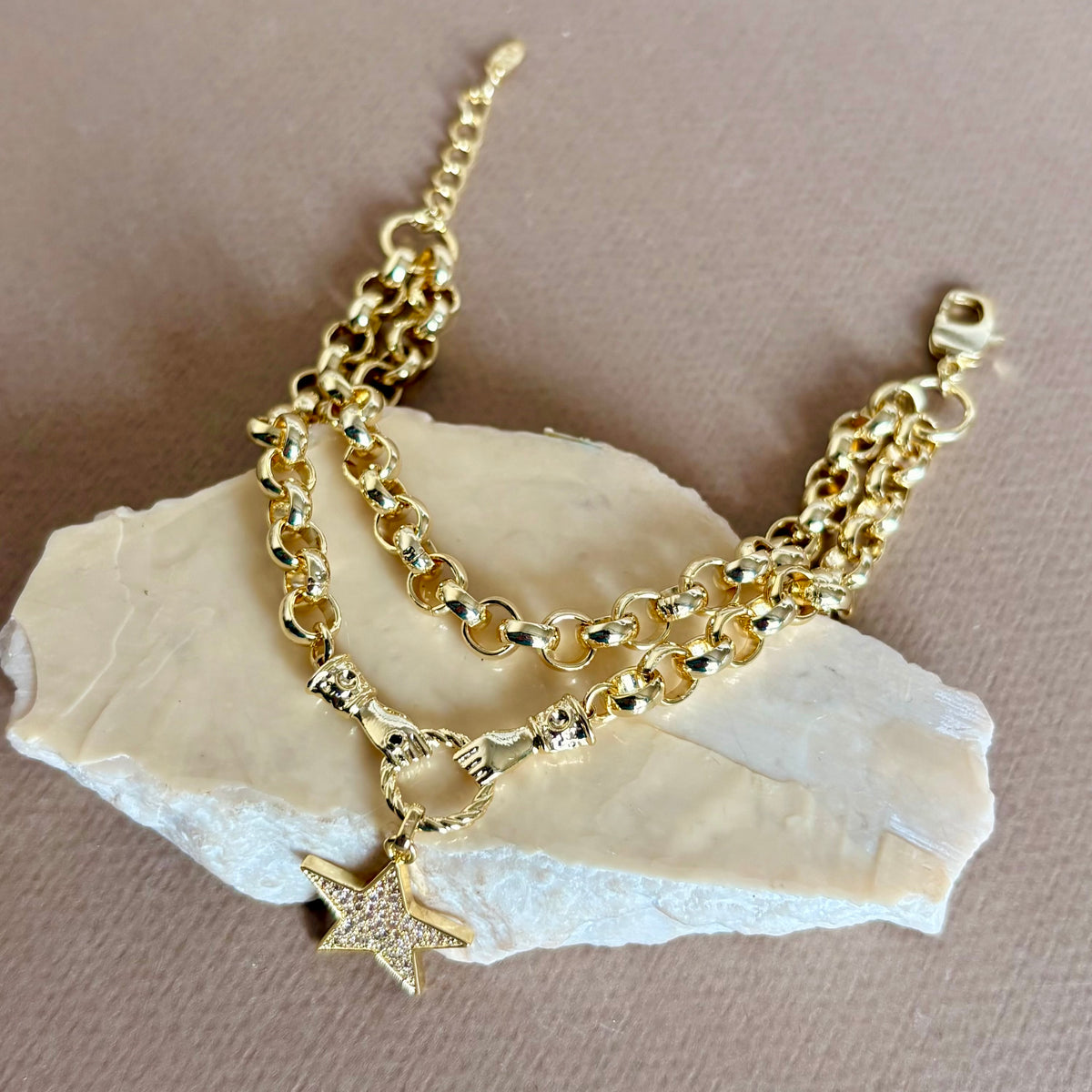 Etria | Gold Plated Bracelet