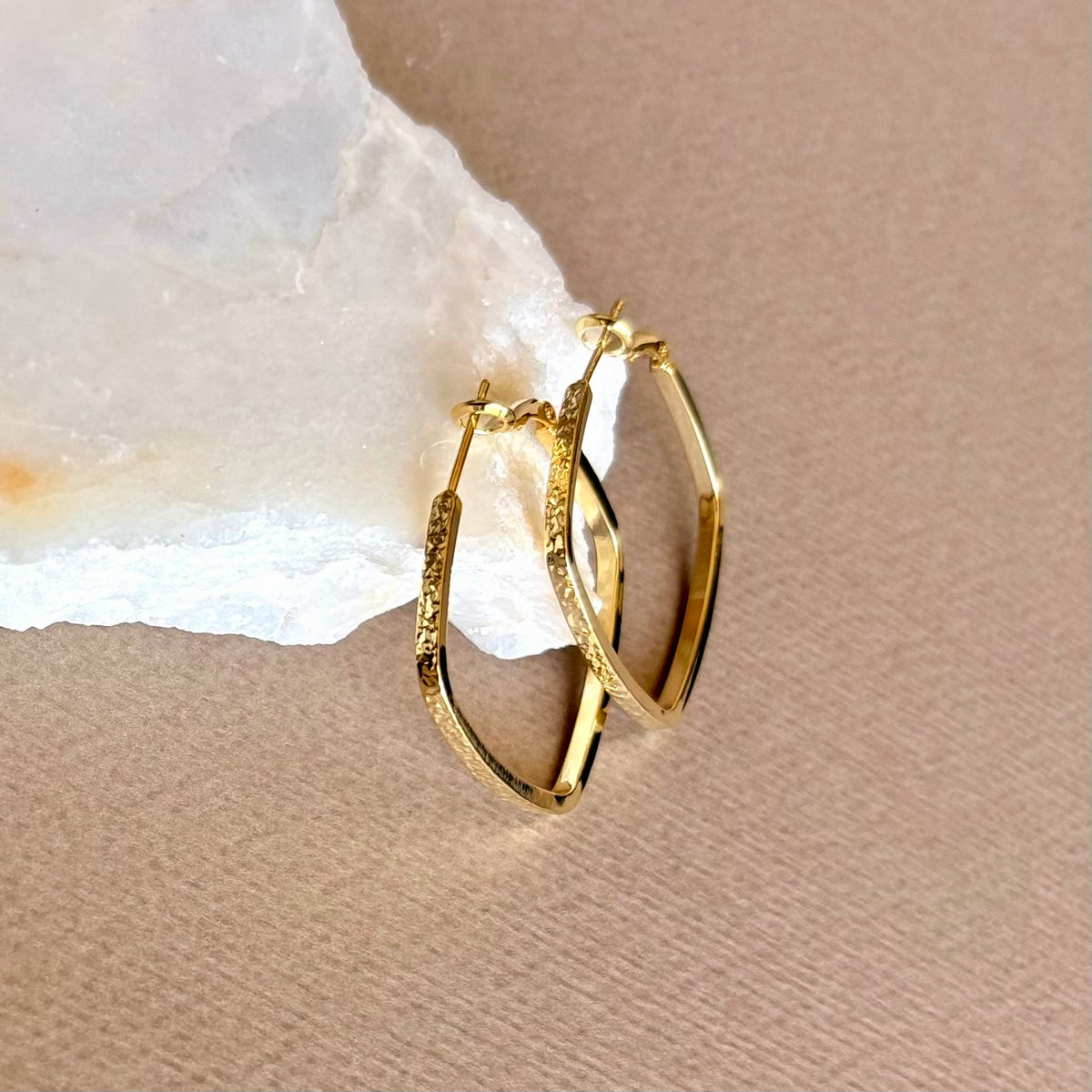 Karsin | Gold Plated Earrings