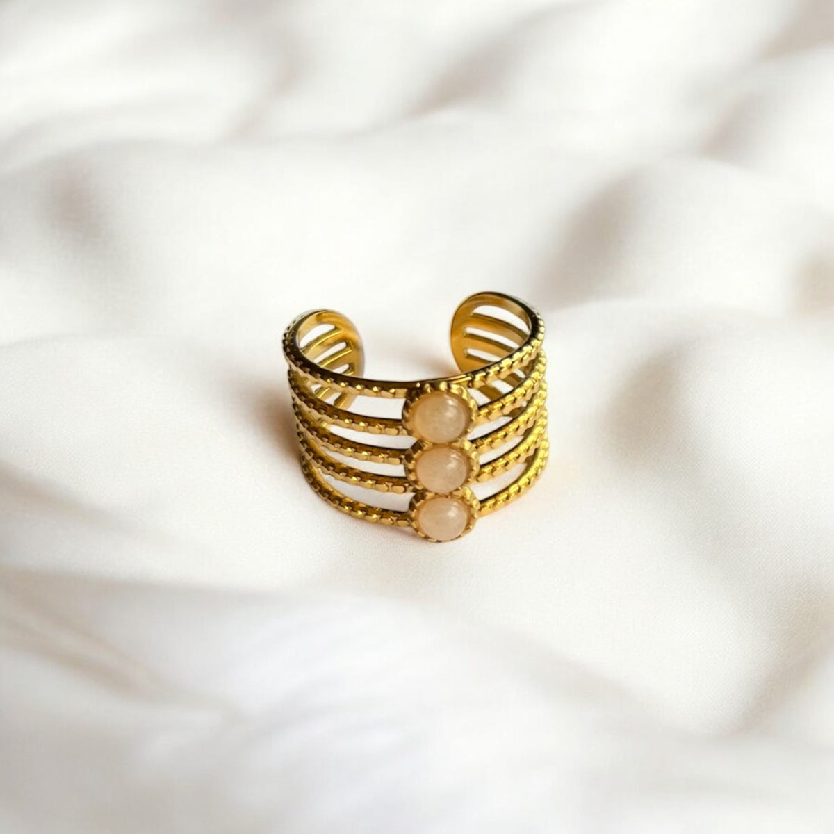 Elisa | Gold Plated Ring