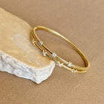 Solennea | Gold Plated Bangle