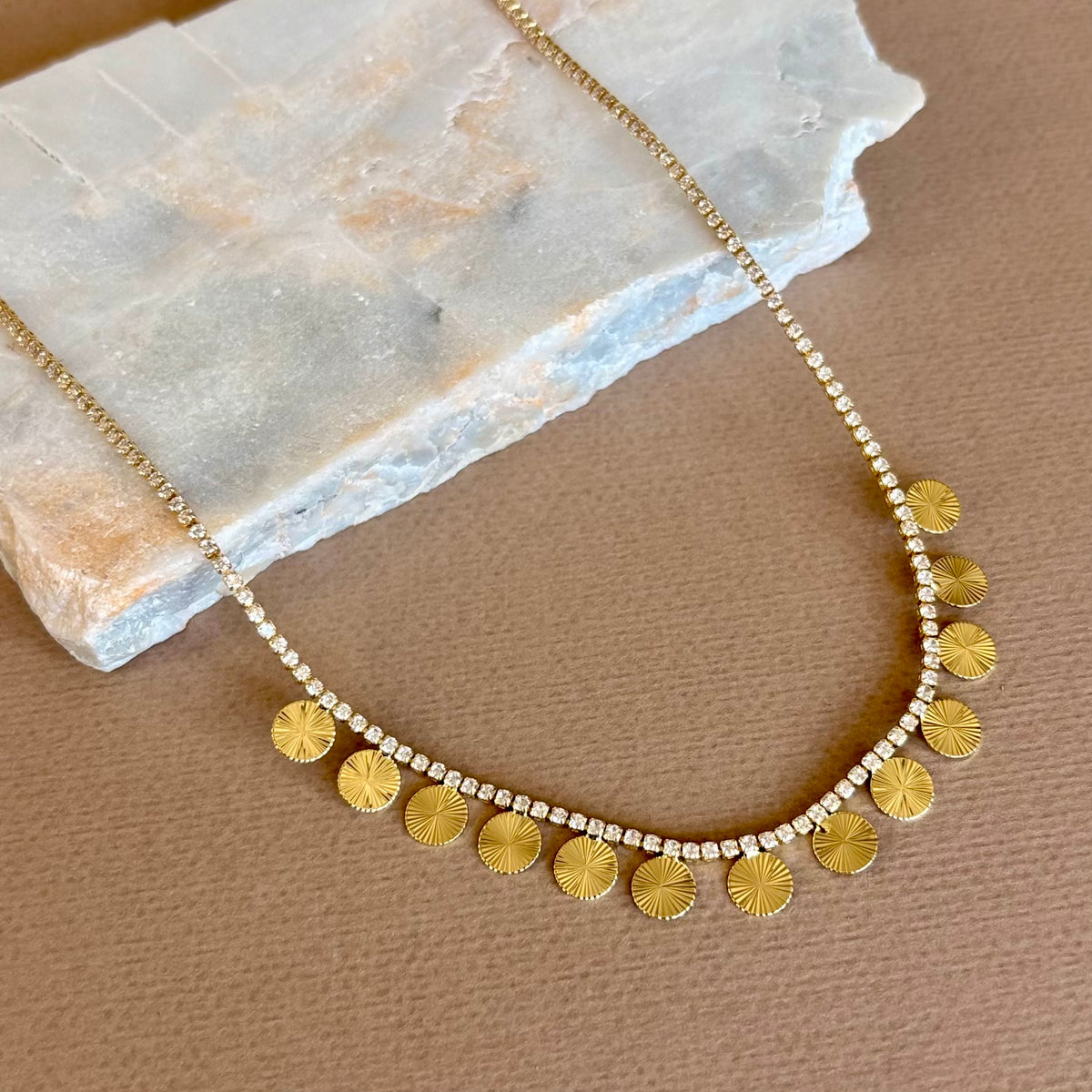 Lorvain | Gold Plated Necklace