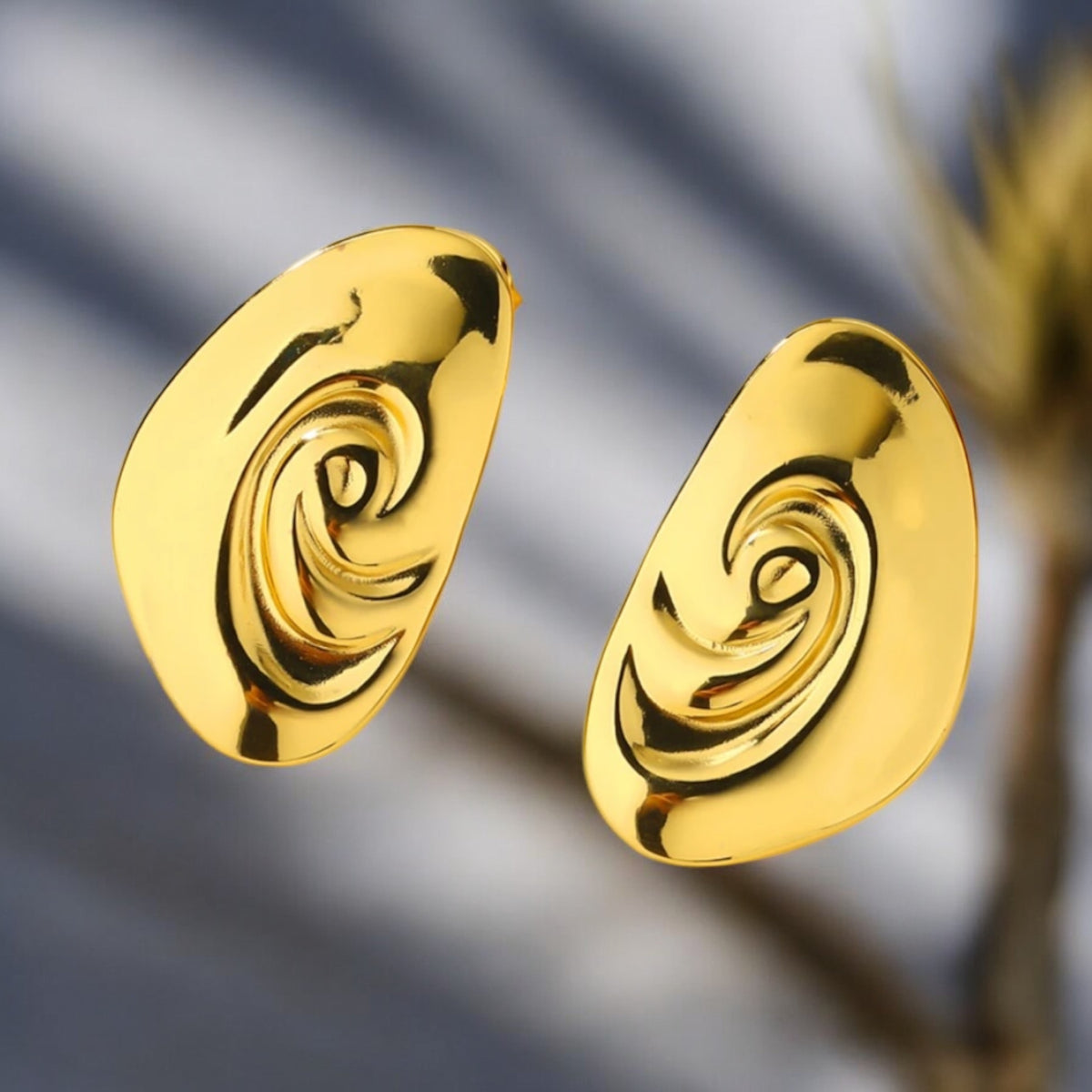 Oslo | Gold Plated Earrings