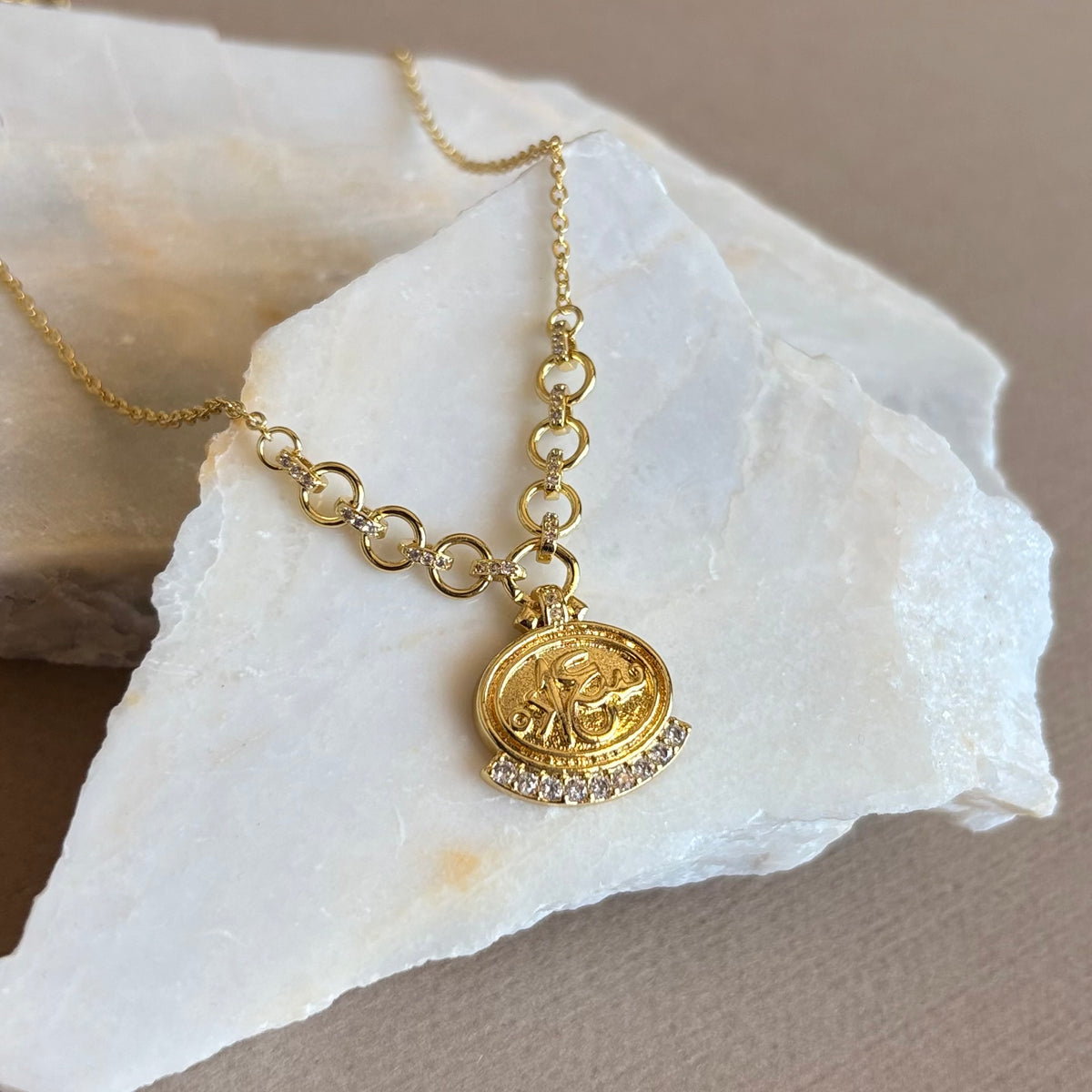 Sa'ada | Gold Plated Necklace