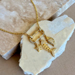 Signature 43 | Gold Plated Necklace