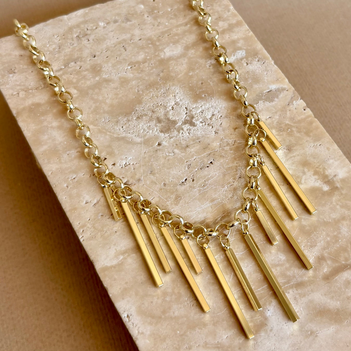 Sharaqi | Gold Plated Necklace