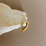 Enli | Gold Plated Ring