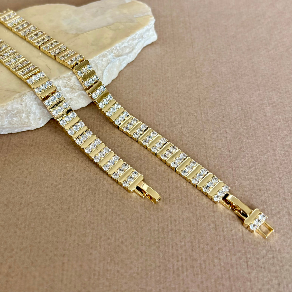Sahara 03 | Gold Plated Bracelet