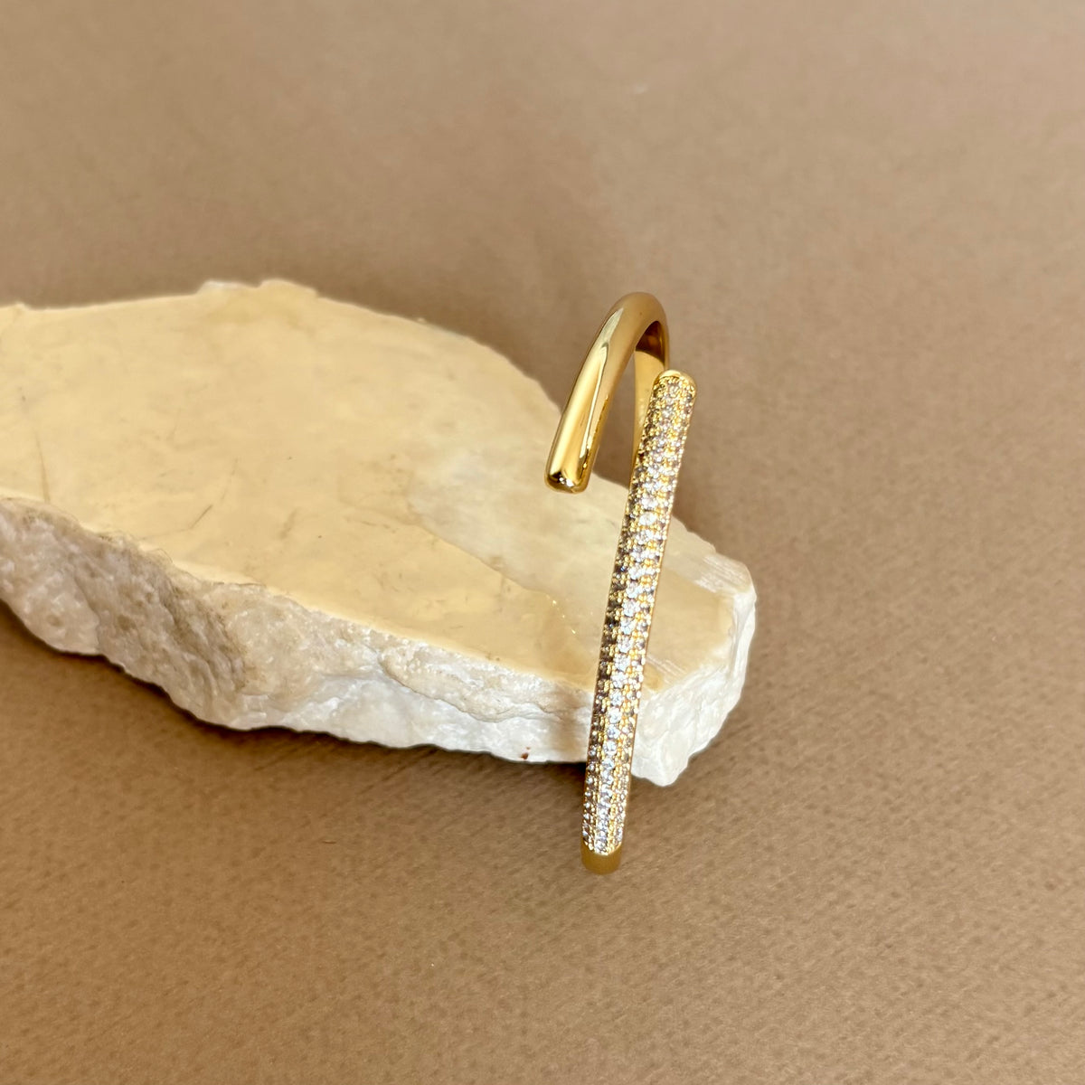 Satrelle | Gold Plated Bangle