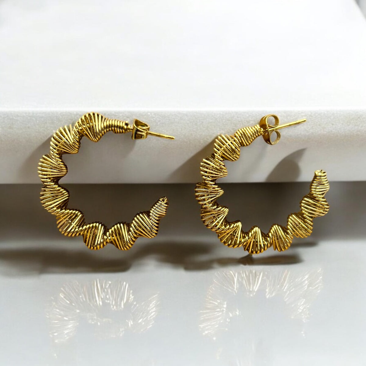 Venice | Gold Plated Earrings