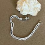 Glam's Tennis 02 | Gold Plated Bracelet