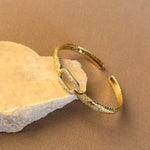 Messika 08 | Gold Plated Bangle