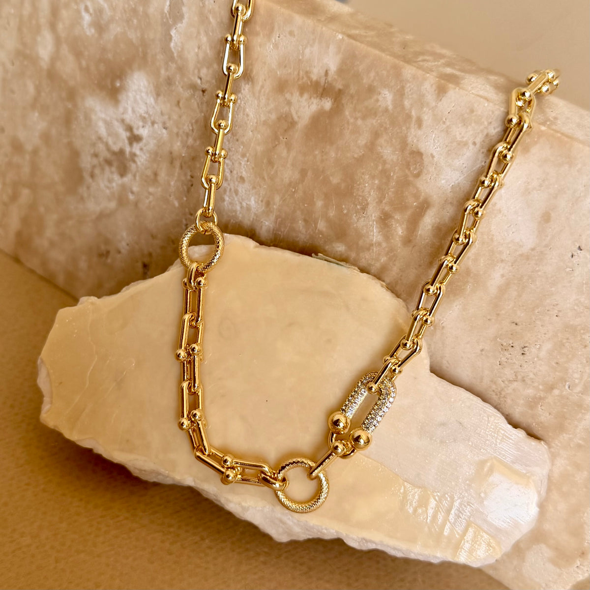 Ceyro | Gold Plated Necklace