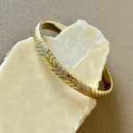 Messika 02 | Gold Plated Plated Bangle