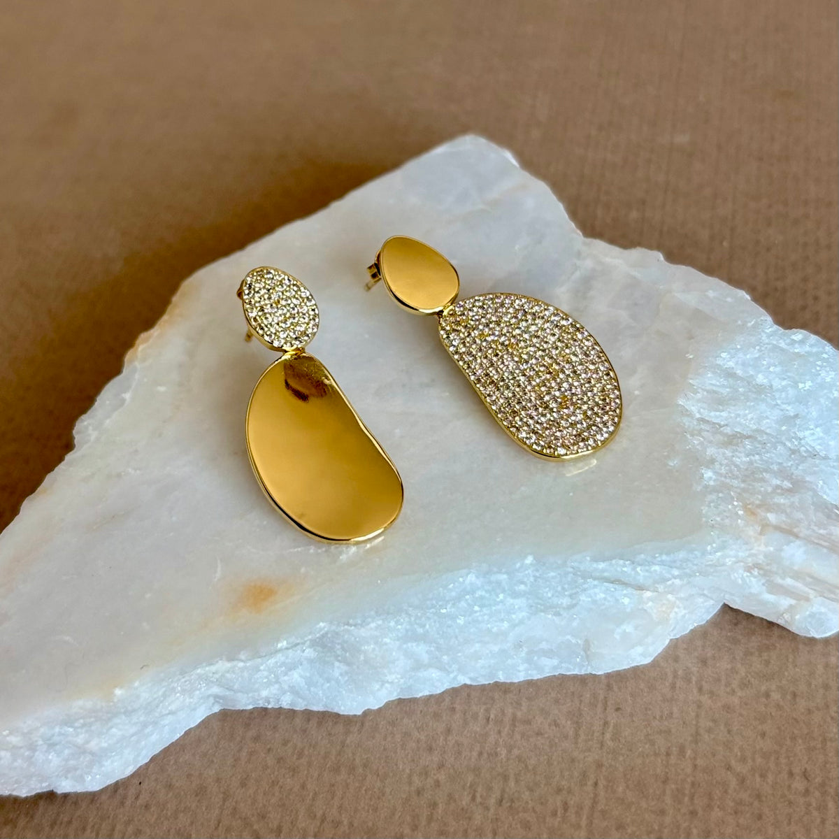 Embel | Gold Plated Earrings