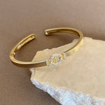 Zareni 02 | Gold Plated Bangle