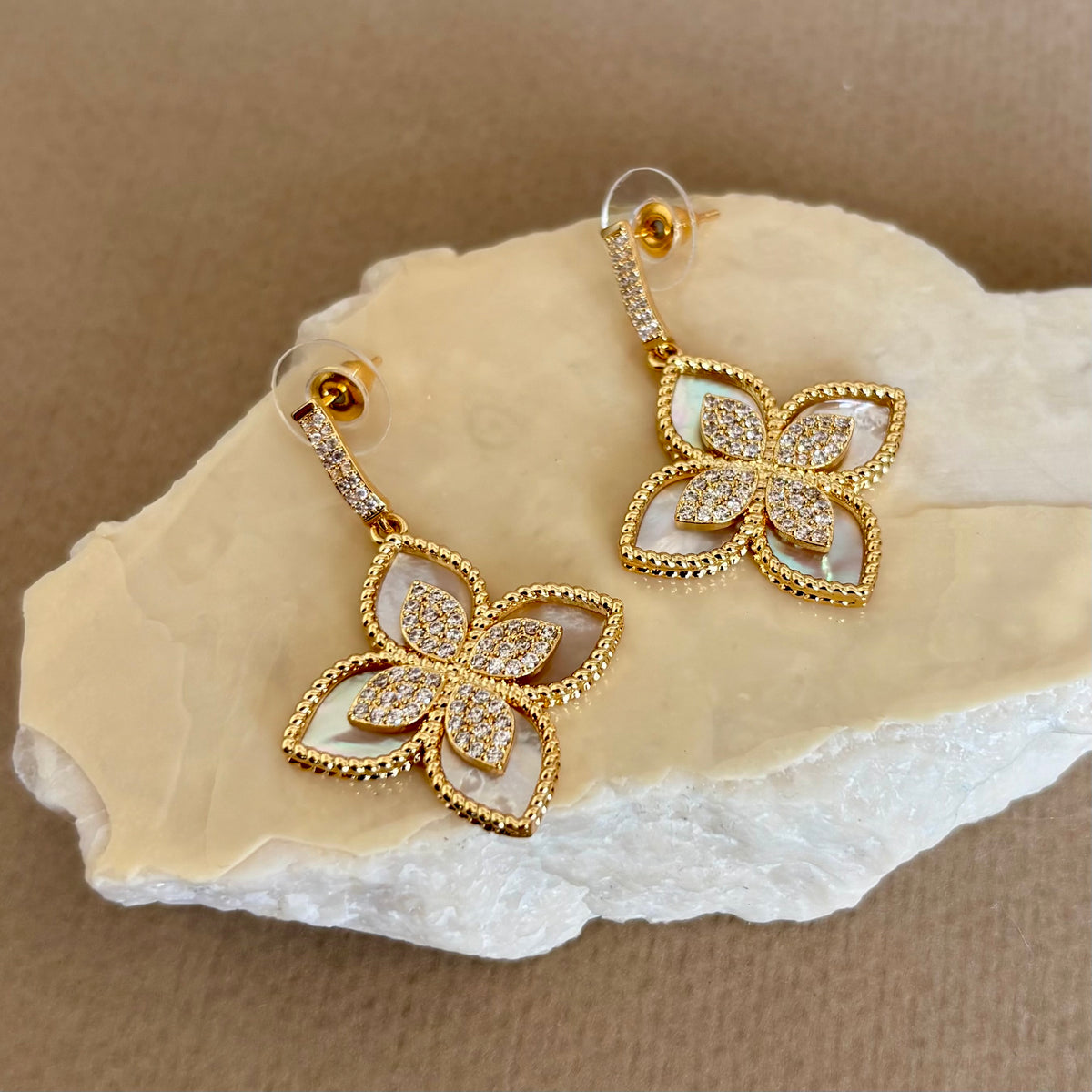 Fovira | Gold Plated Earrings
