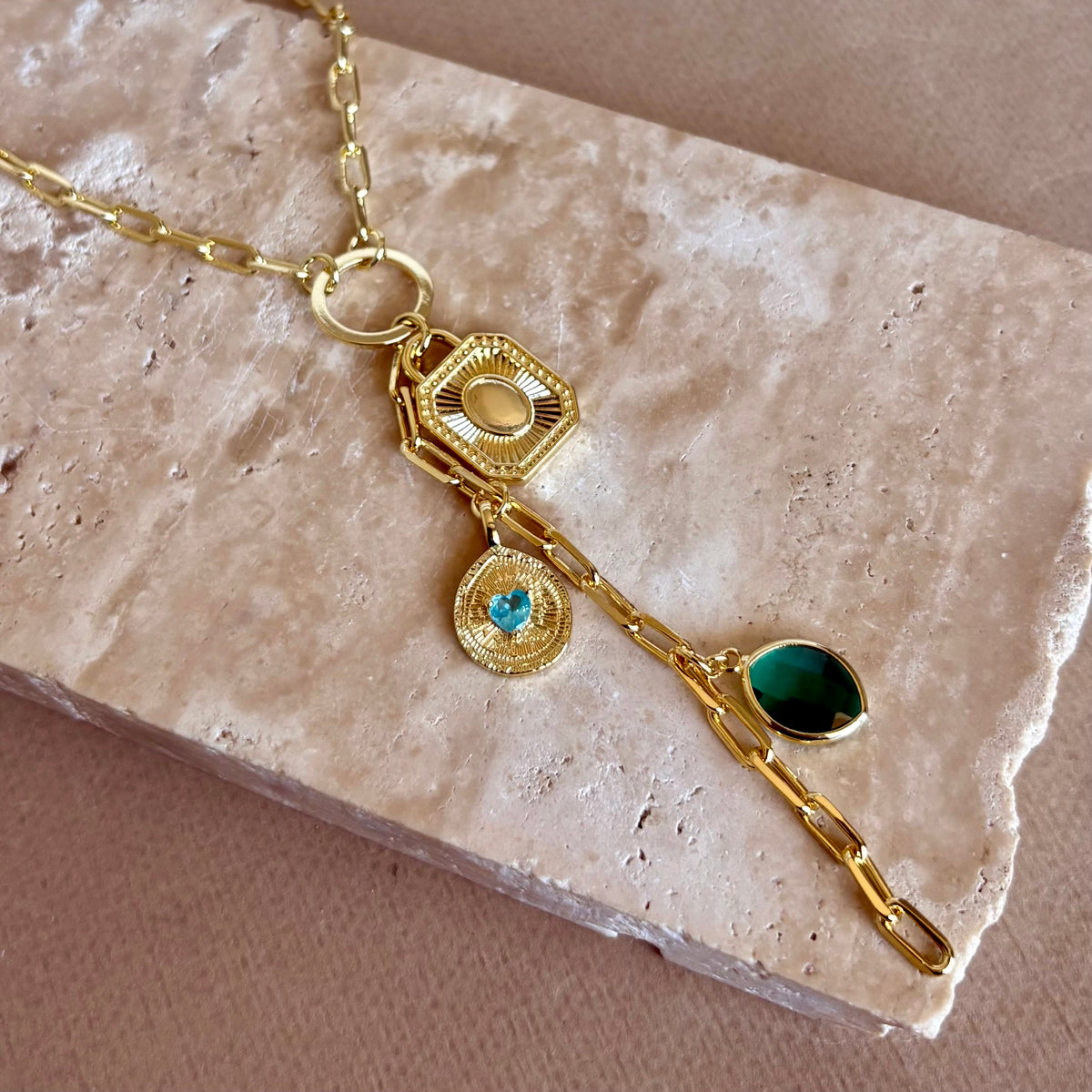 Fiorena | Gold Plated Necklace