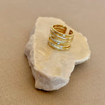 Korvessa 04 | Gold Plated Ring