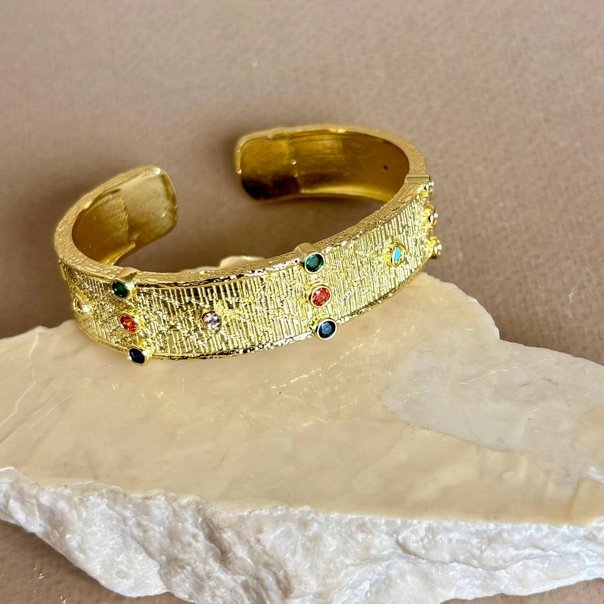 Layali 05 | Gold Plated Bangle