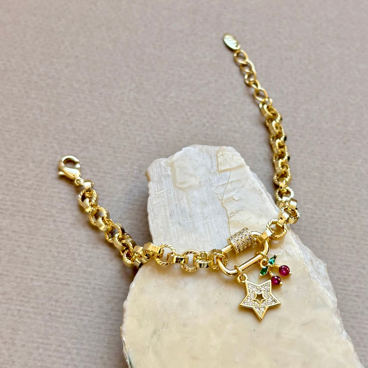 Vesclair 02 | Gold Plated Bracelet