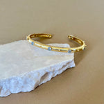 Korvia | Gold Plated Bangle