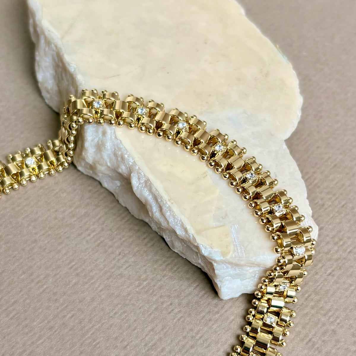 Nuvell 02 | Gold Plated Bracelet