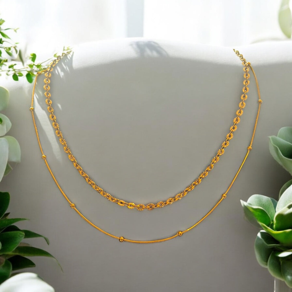 Allure 02 | 18K Gold Plated Necklace