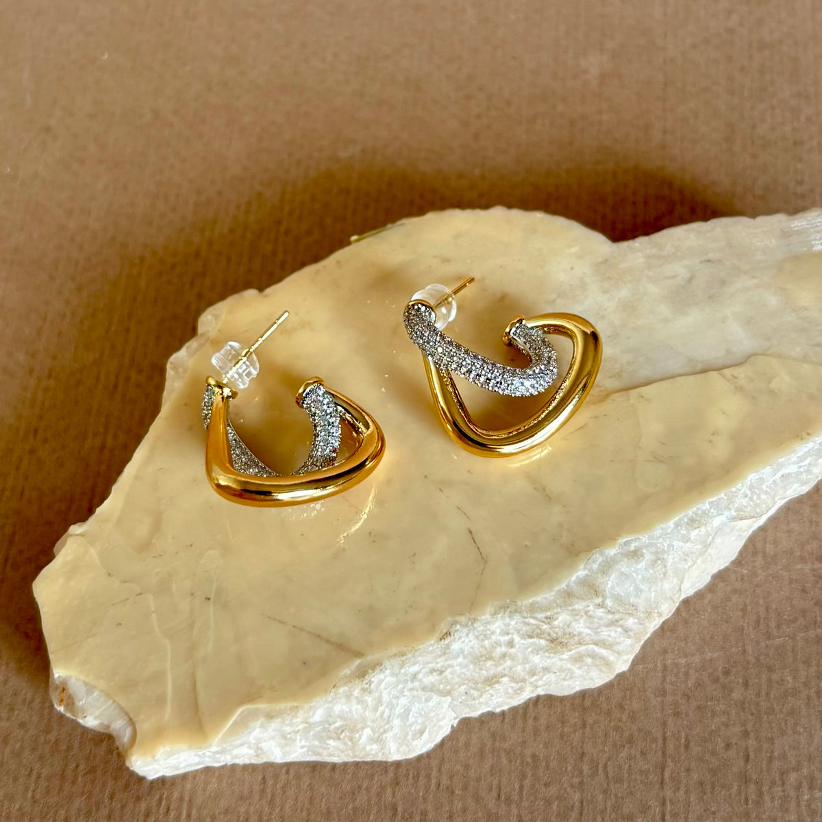 Evorian | Gold Plated Earrings