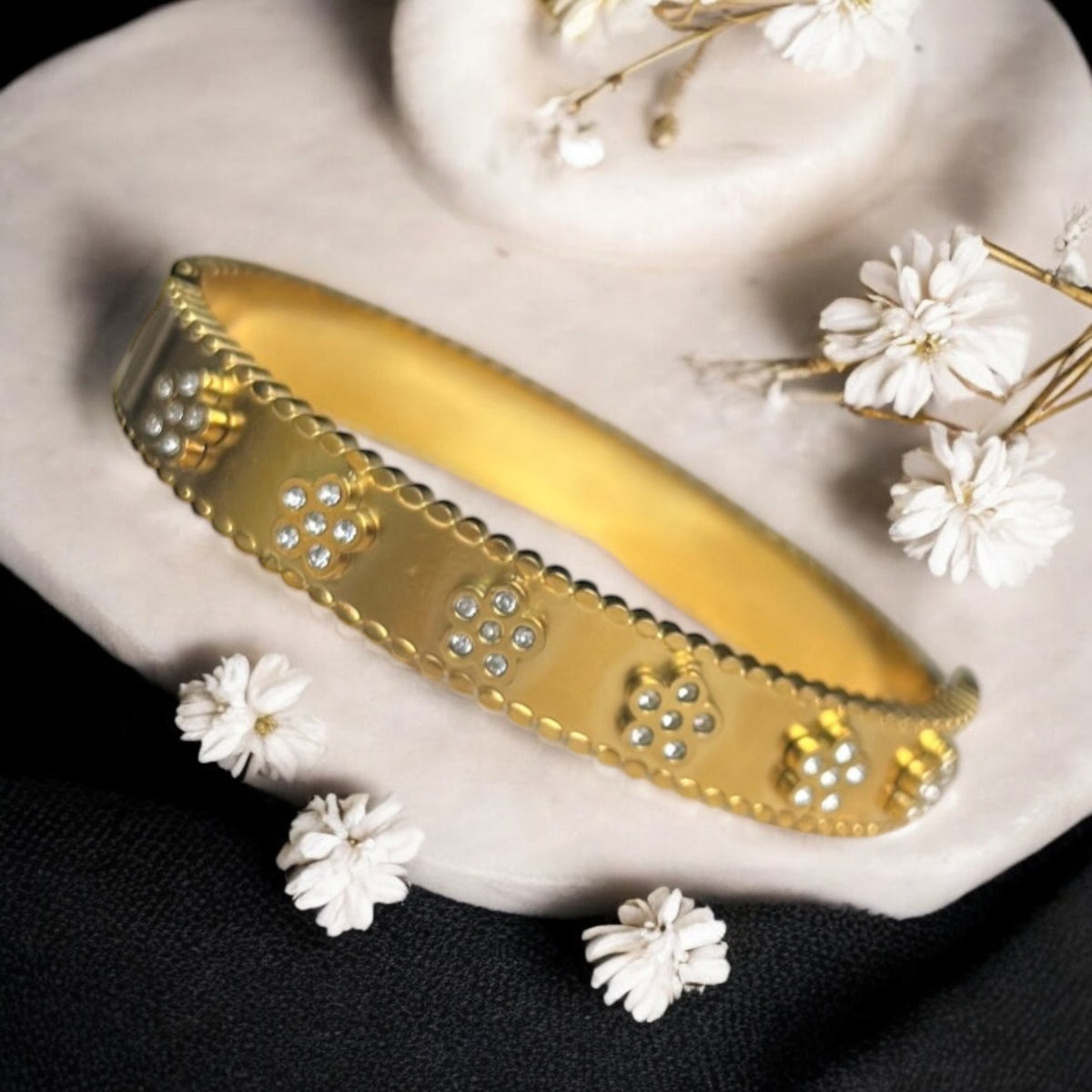 Bliss 02 | Gold Plated Bangle