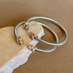 Korven | Gold Plated Bangle