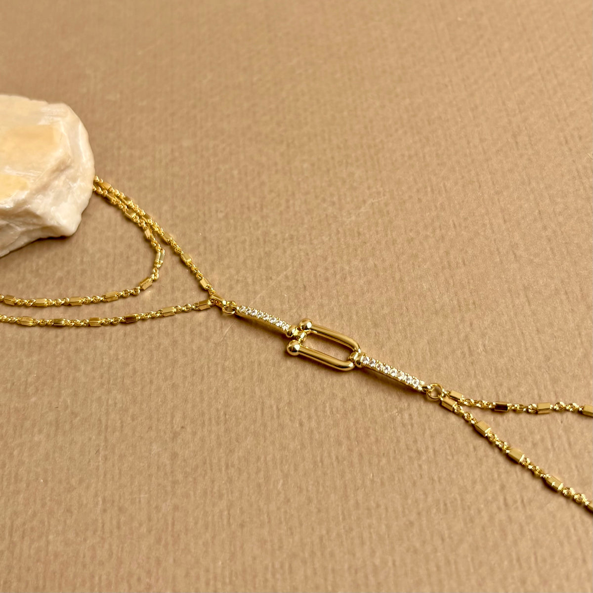 Braceletta | Gold Plated Hand Chain