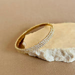 Zorique | Gold Plated Bangle