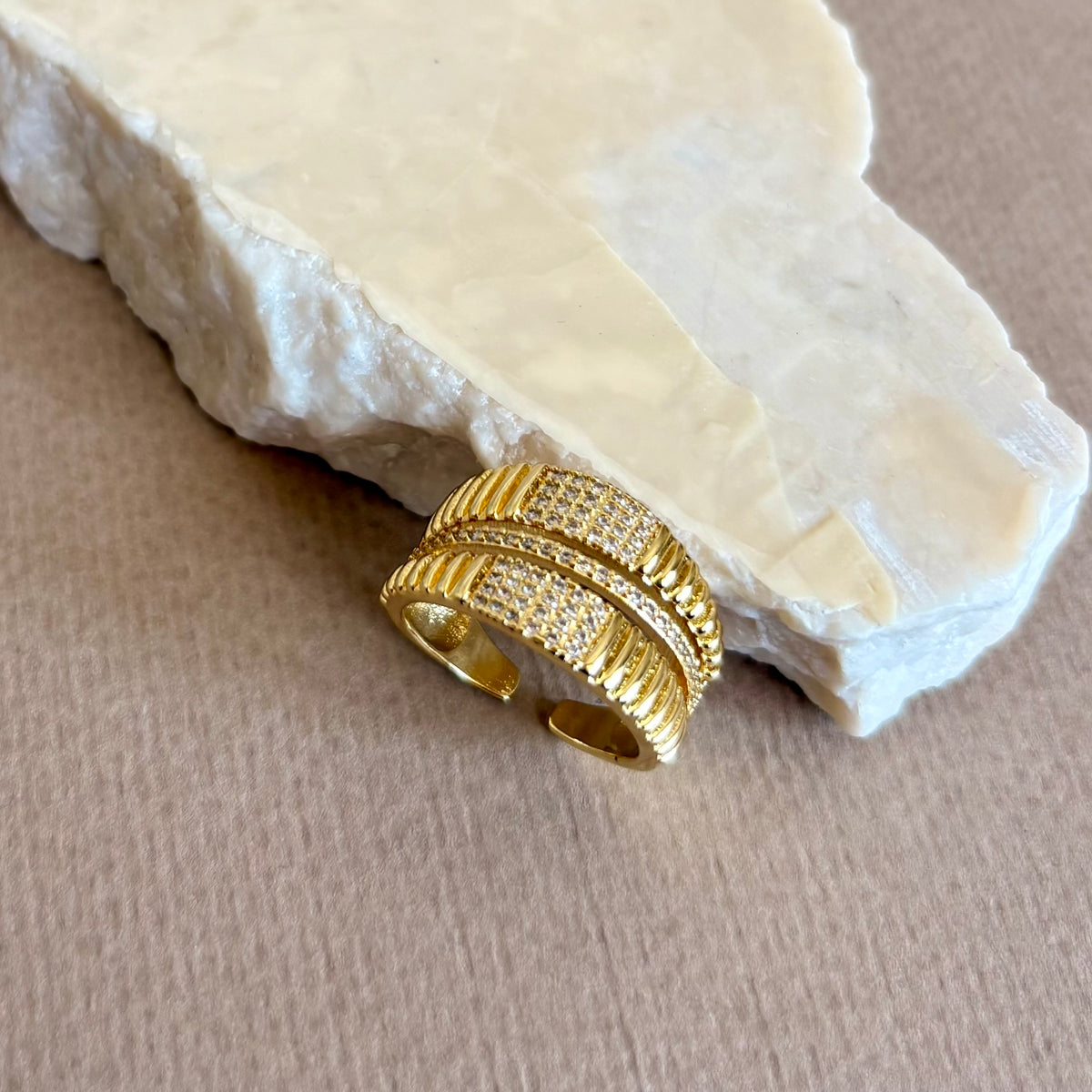 Otriva | Gold Plated Ring