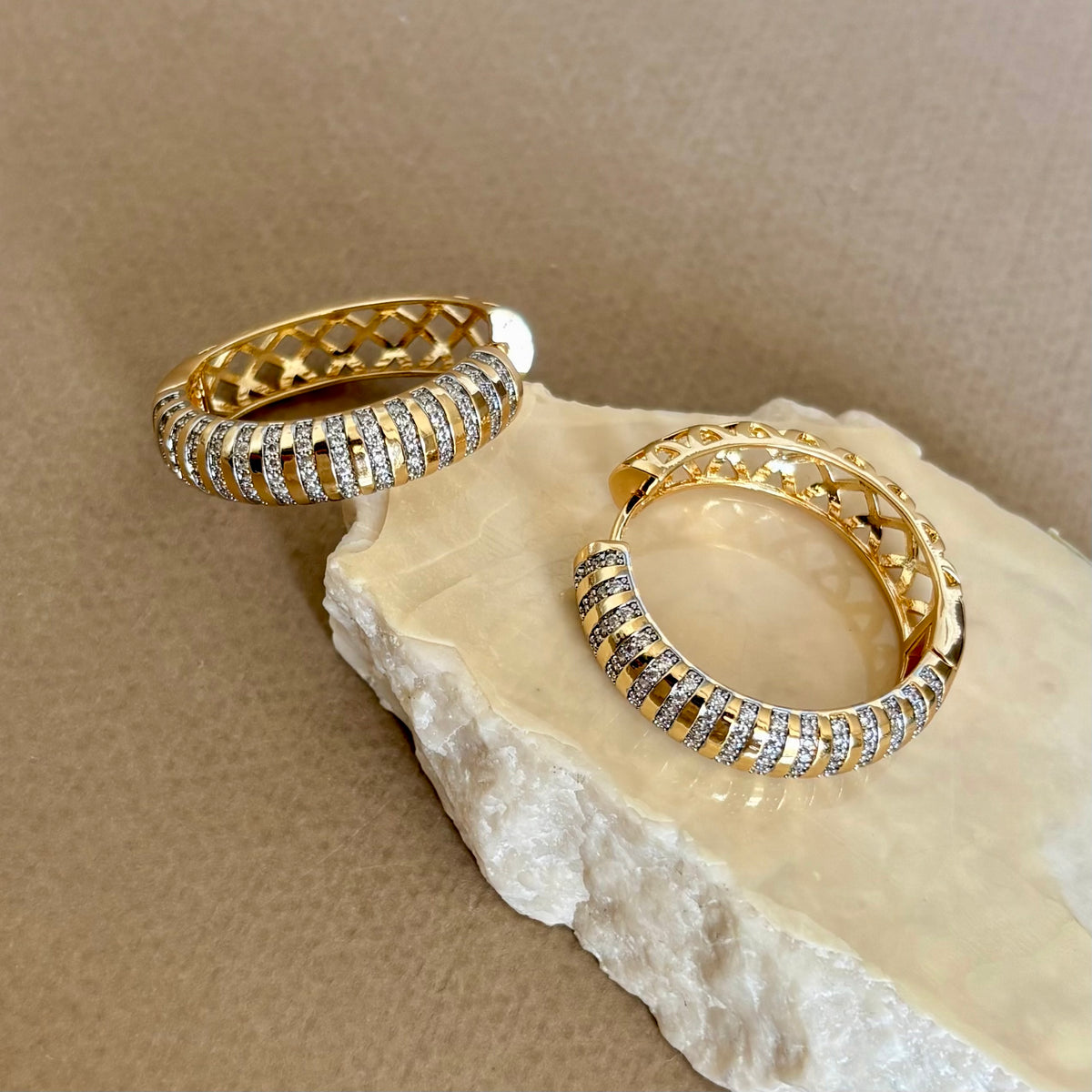 Falori | Gold Plated Earrings