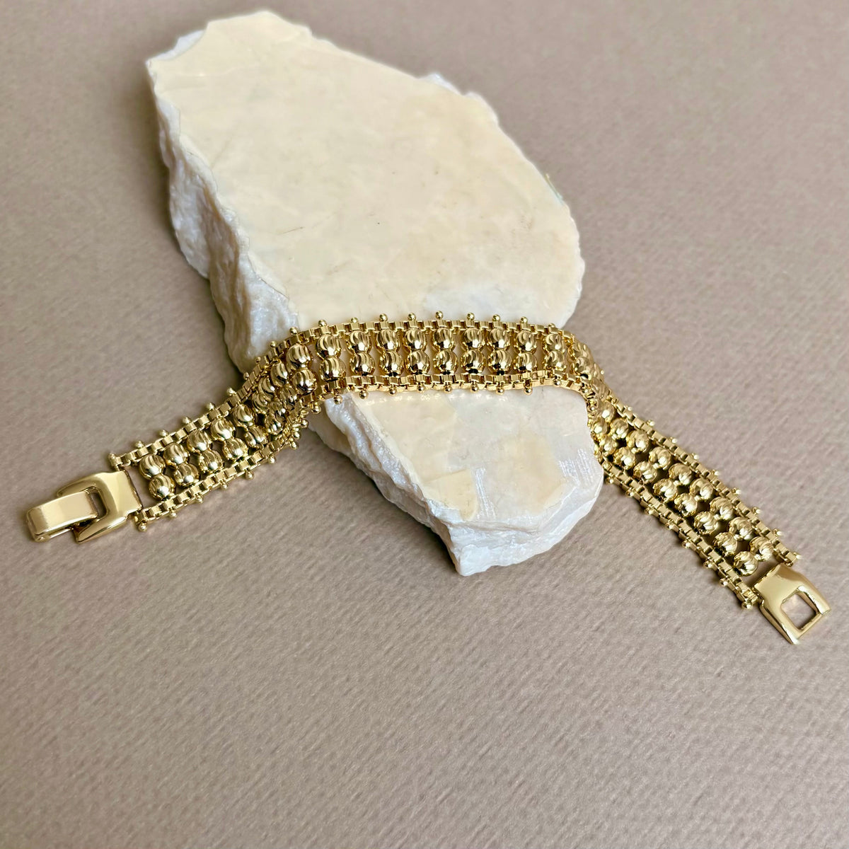 Nuvell | Gold Plated Bracelet