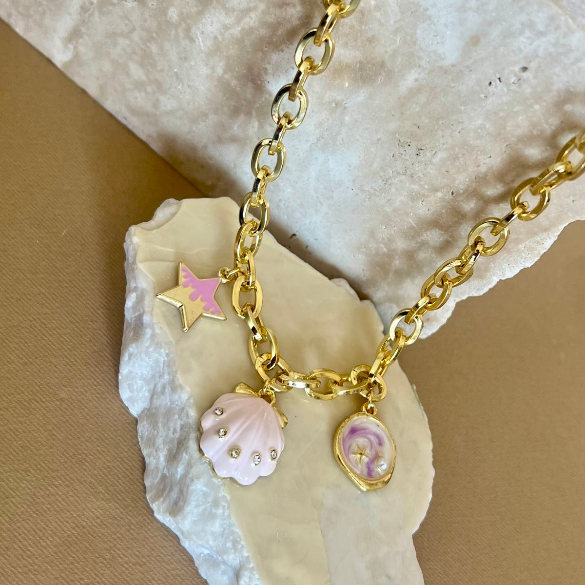 Playa | Gold Plated Necklace