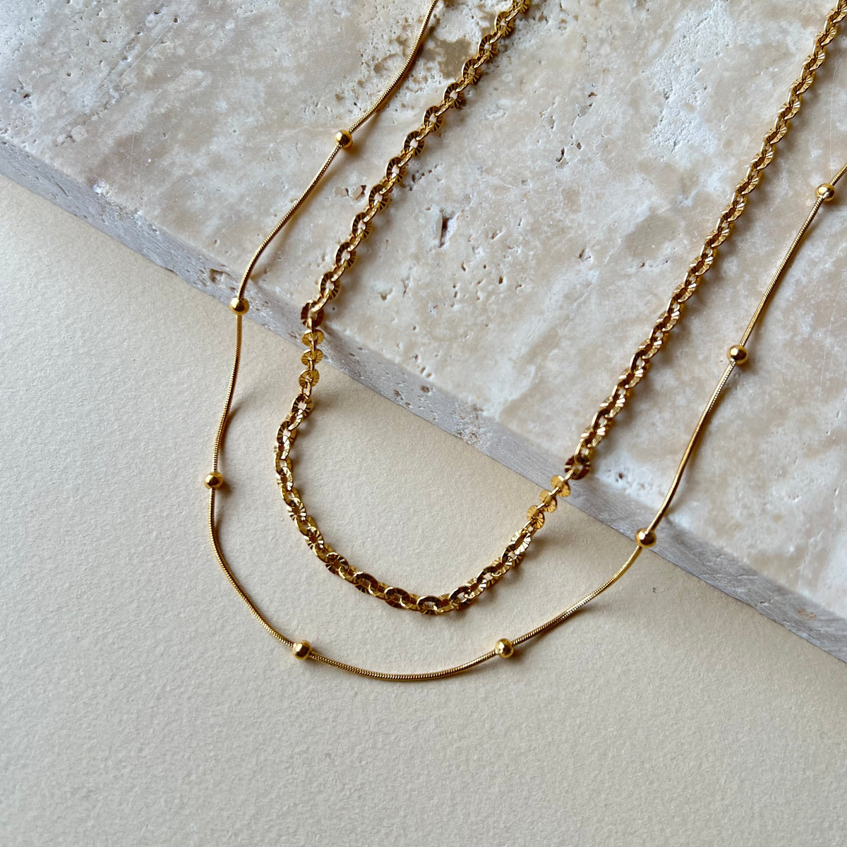 Allure 02 | 18K Gold Plated Necklace